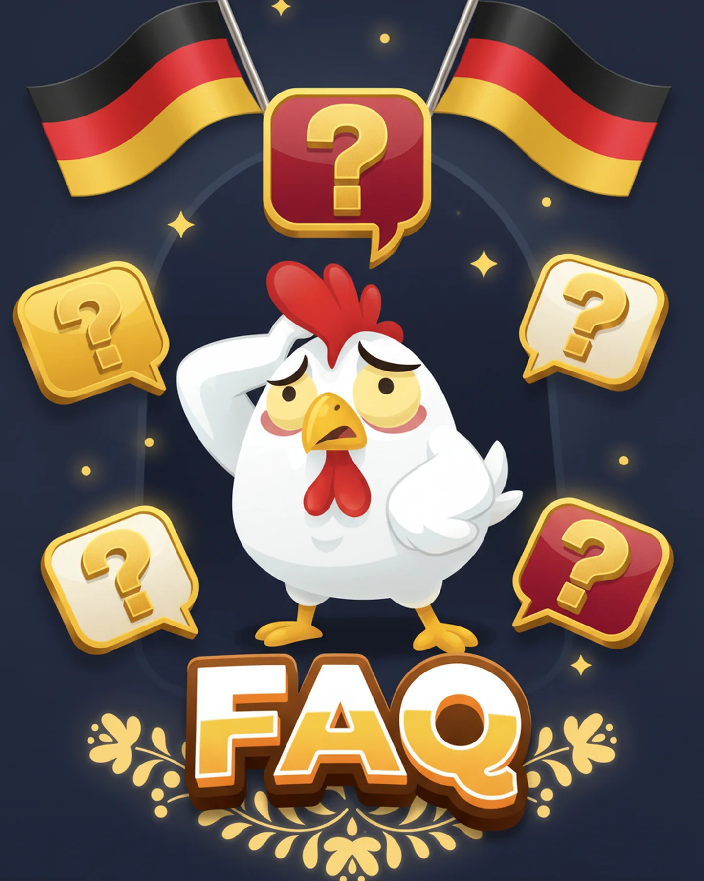 Häufig gestellte Fragen zu Chicken-Glücksspielen