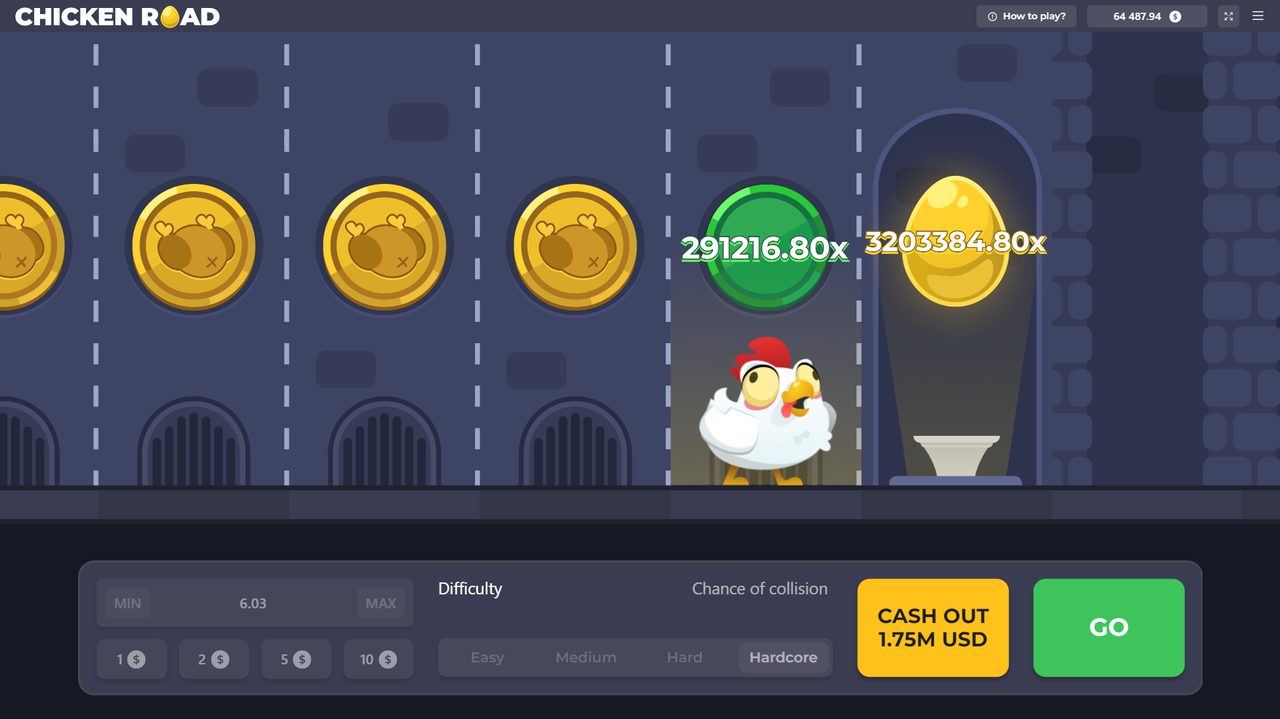 Chicken Road Screenshot 2 - Huhn auf einem sicheren Feld